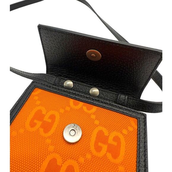 GUCCI Orange Off-the-Grid Crossbody Bag A-A14519 - Picture 8 of 9